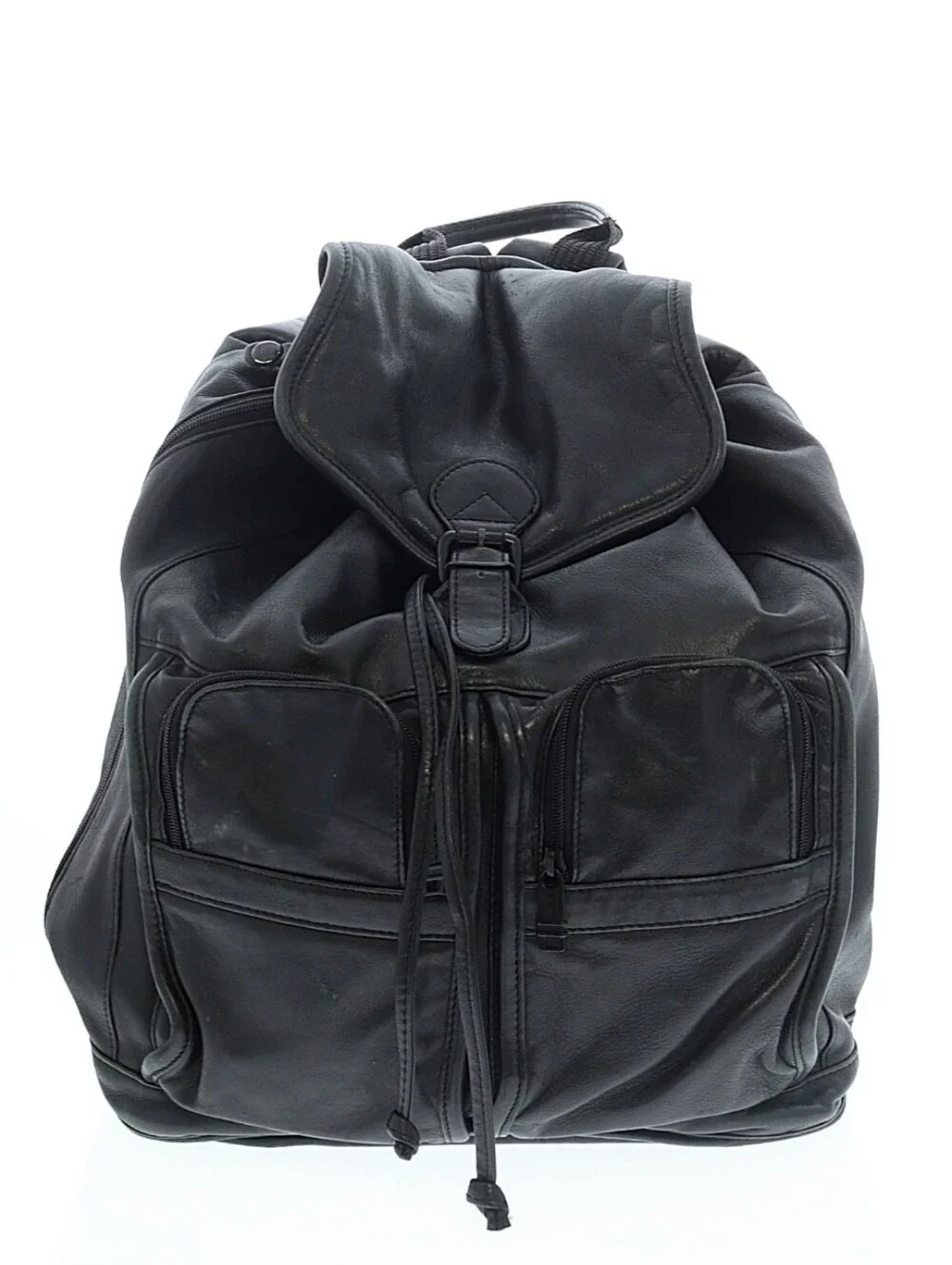 Tumi Black Nappa Leather Backpack